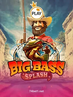 Imagem do jogo Big Bass Splash no 74bet